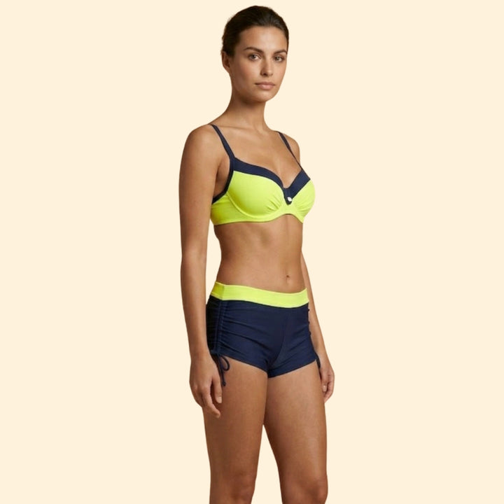 Women’s Figure-Shaping Swimwear with Push-Up Design