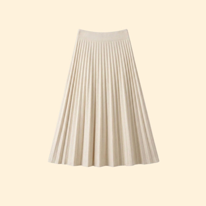 Women’s Flared Maxi Skirt with Elastic Waist