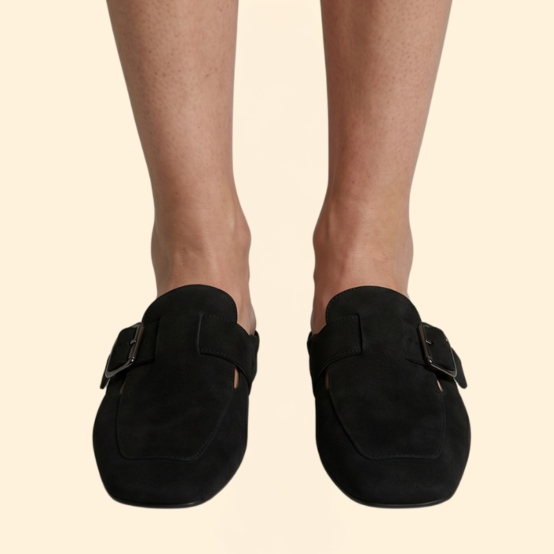 Women’s Flat Loafers with Side Cutouts