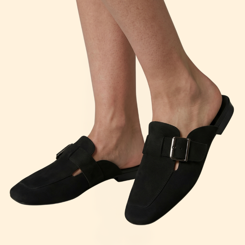 Women’s Flat Loafers with Side Cutouts