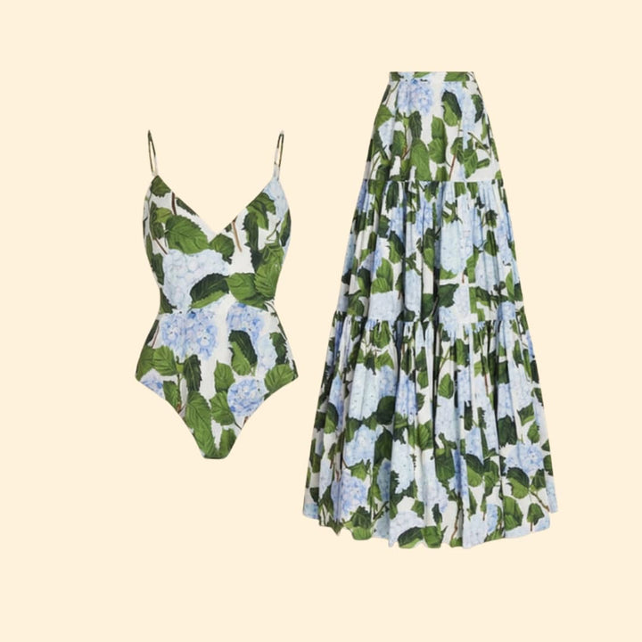 Women's Floral Dress Halter Neck