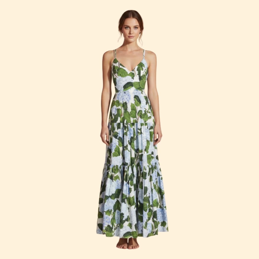 Women's Floral Dress Halter Neck