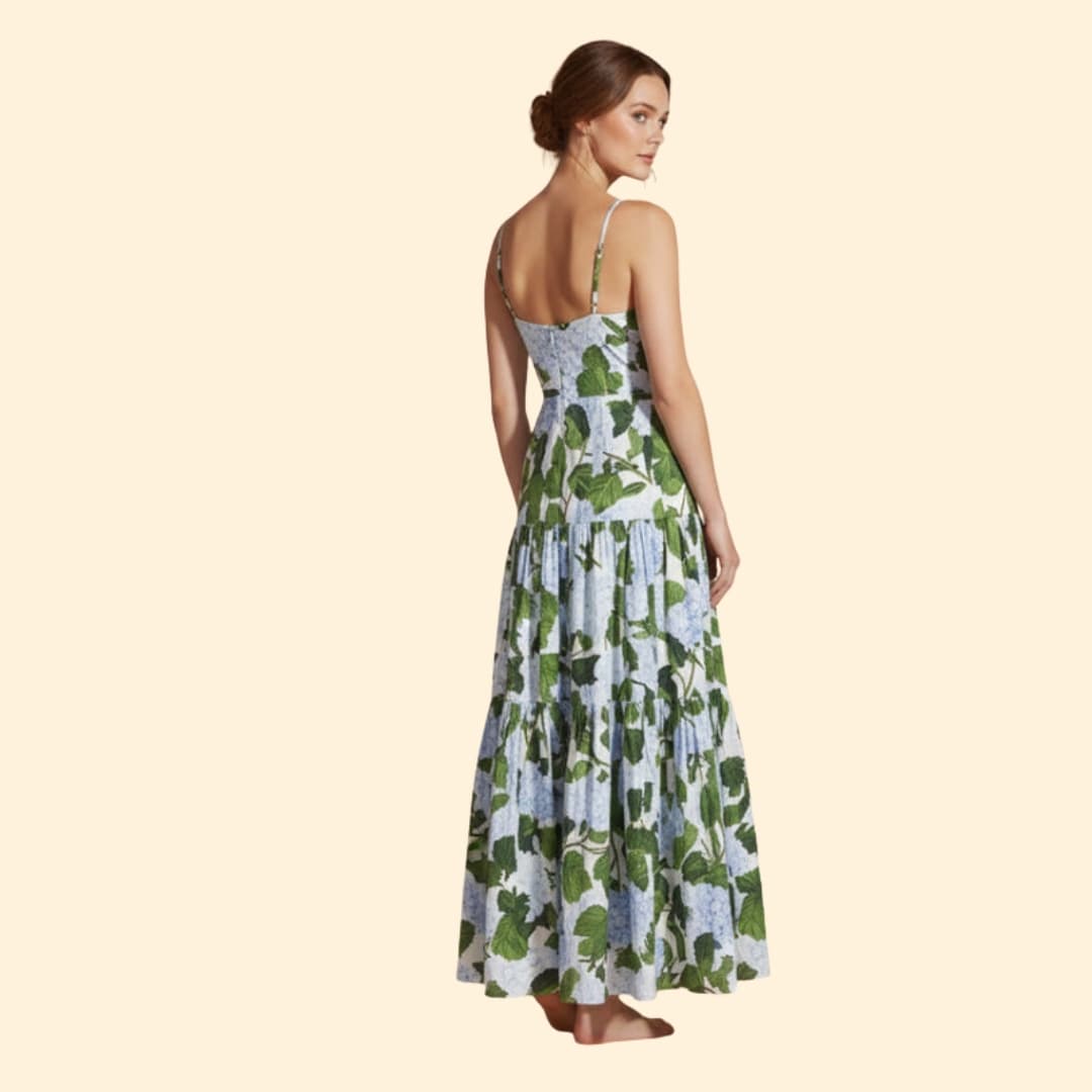Women's Floral Dress Halter Neck