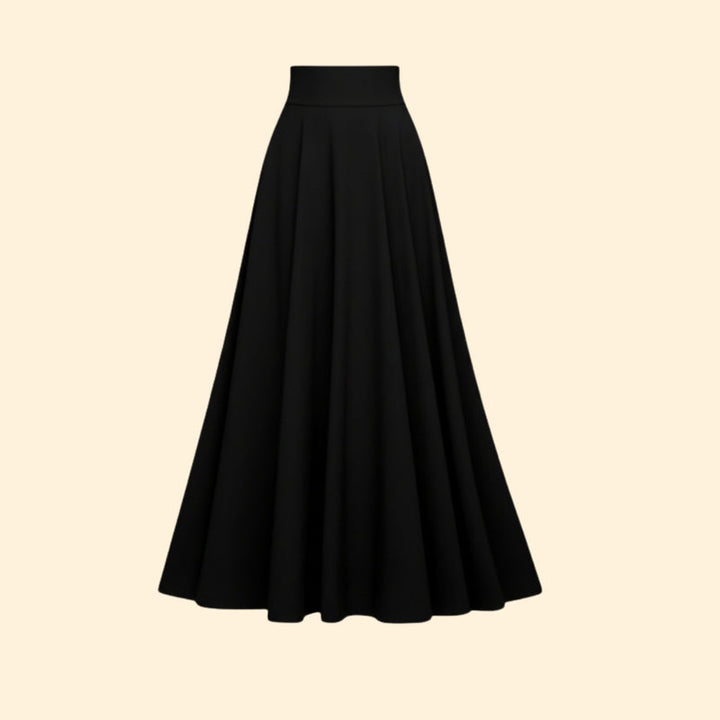Women’s Flowing Maxi Skirt with Side Pockets