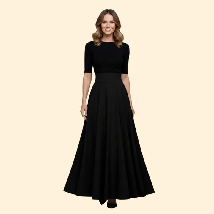 Women’s Flowing Maxi Skirt with Side Pockets