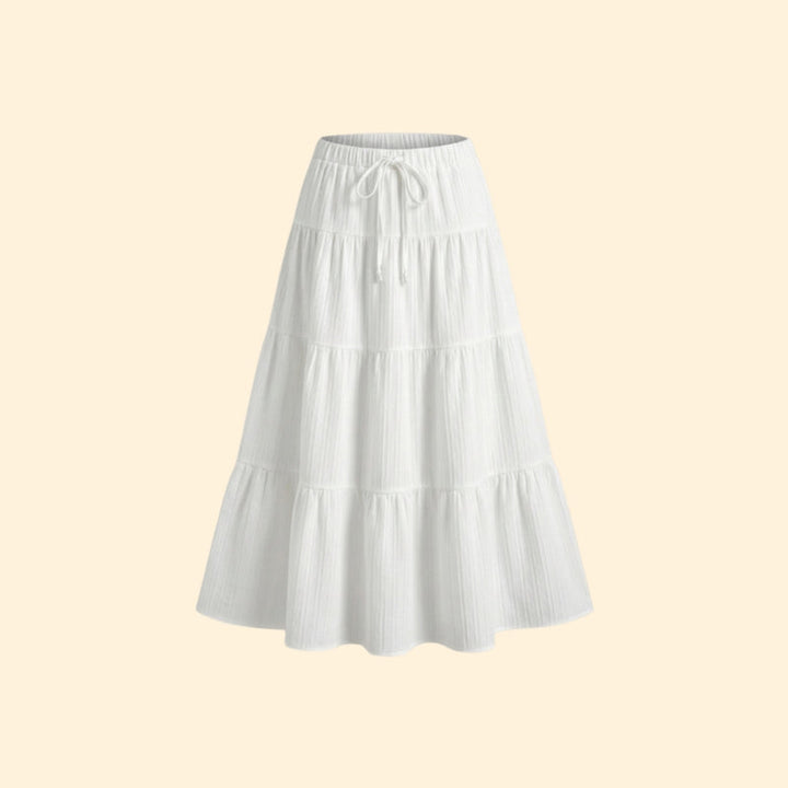 Women’s Flowy Skirt with Elastic Waistband
