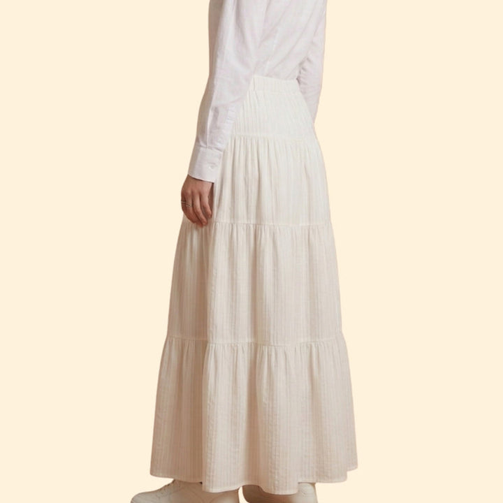 Women’s Flowy Skirt with Elastic Waistband