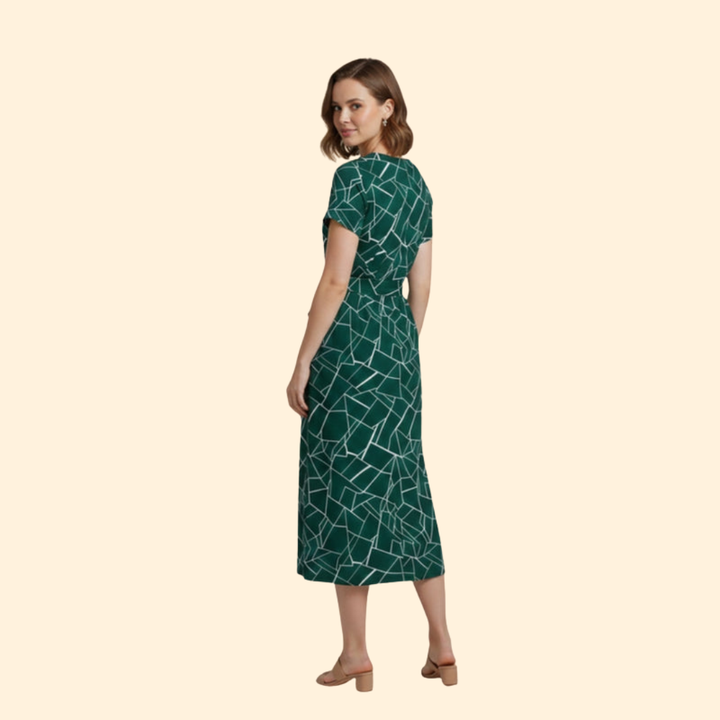 Women's Geometric Print Jumpsuit