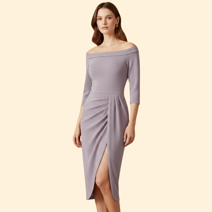 Women’s Glittering Wedding Guest Dress