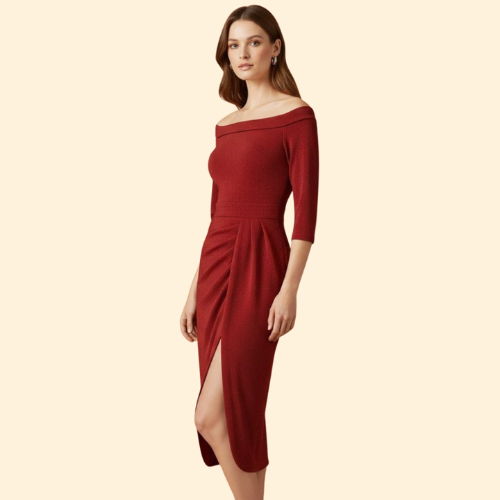 Women’s Glittering Wedding Guest Dress
