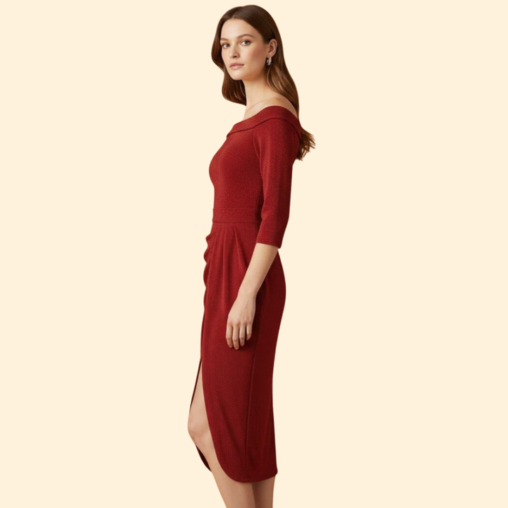 Women’s Glittering Wedding Guest Dress