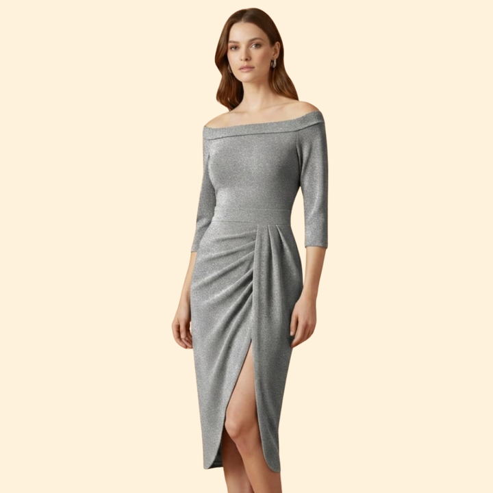 Women’s Glittering Wedding Guest Dress