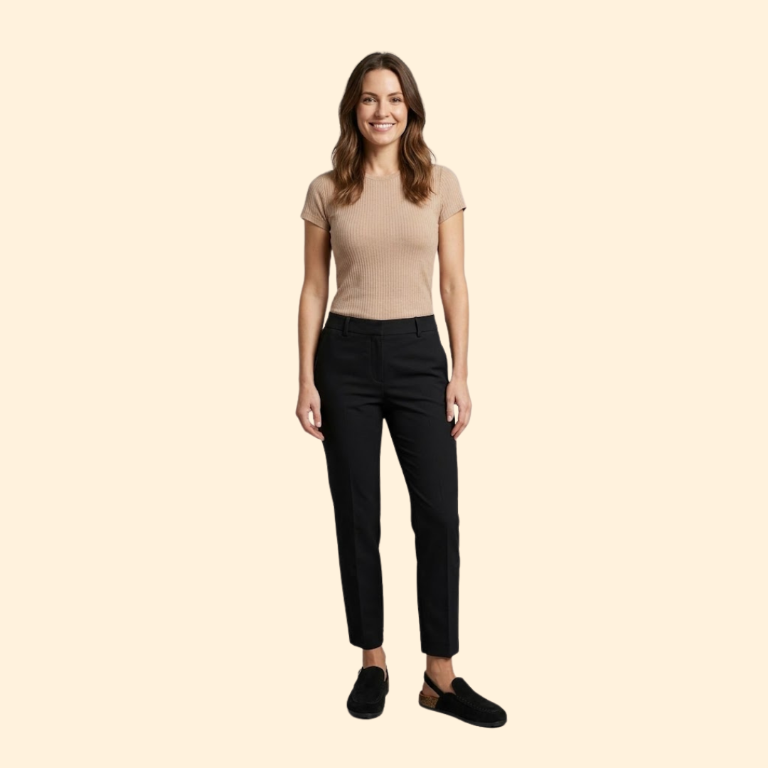Women’s Hand-Stitched Loafers with Buckle