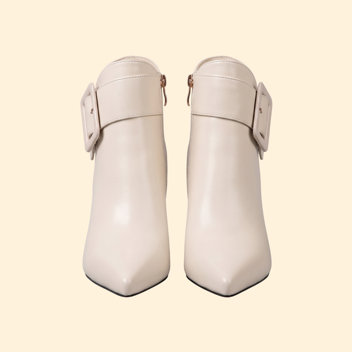 Women’s Heeled Boots with Buckle