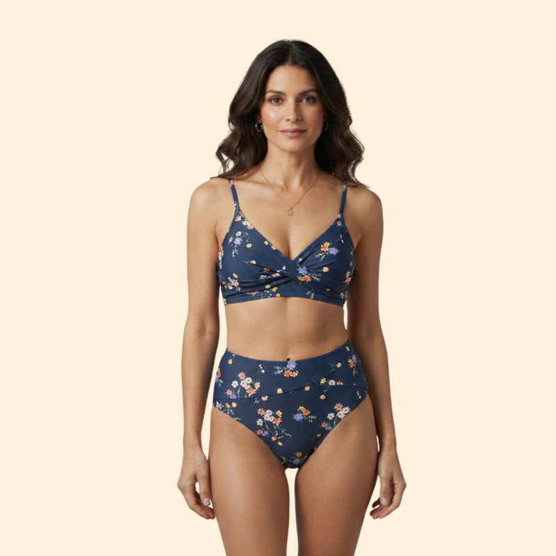 Women’s High-Waisted Bikini Set for Summer Beach