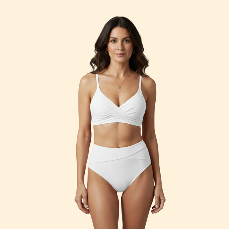 Women’s High-Waisted Bikini Set for Summer Beach