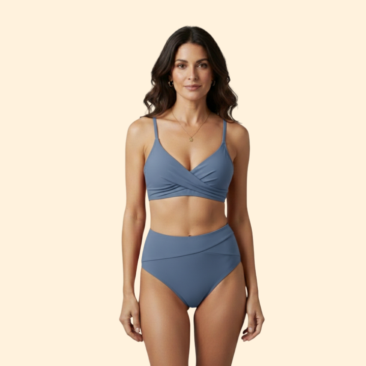 Women’s High-Waisted Bikini Set for Summer Beach