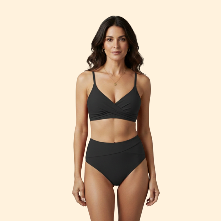 Women’s High-Waisted Bikini Set for Summer Beach