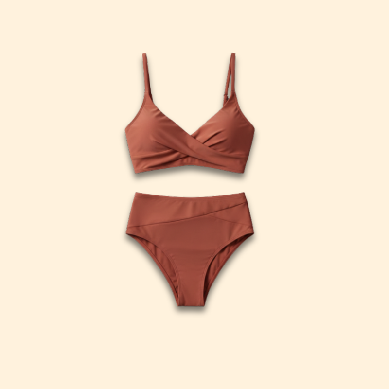 Women’s High-Waisted Bikini Set for Summer Beach