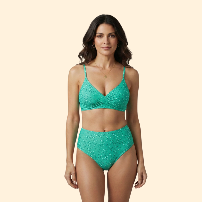 Women’s High-Waisted Bikini Set for Summer Beach