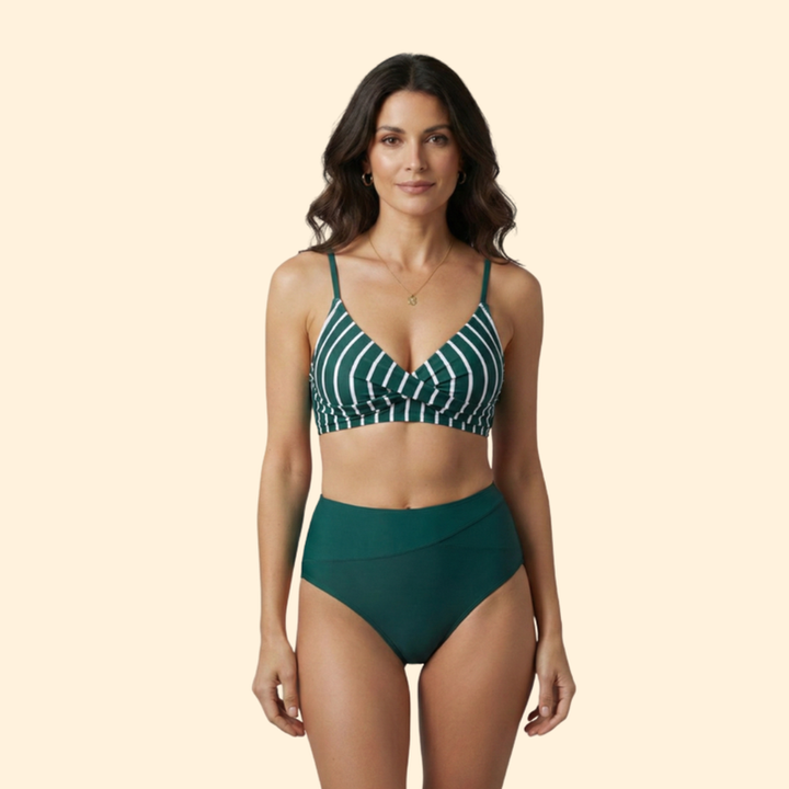 Women’s High-Waisted Bikini Set for Summer Beach