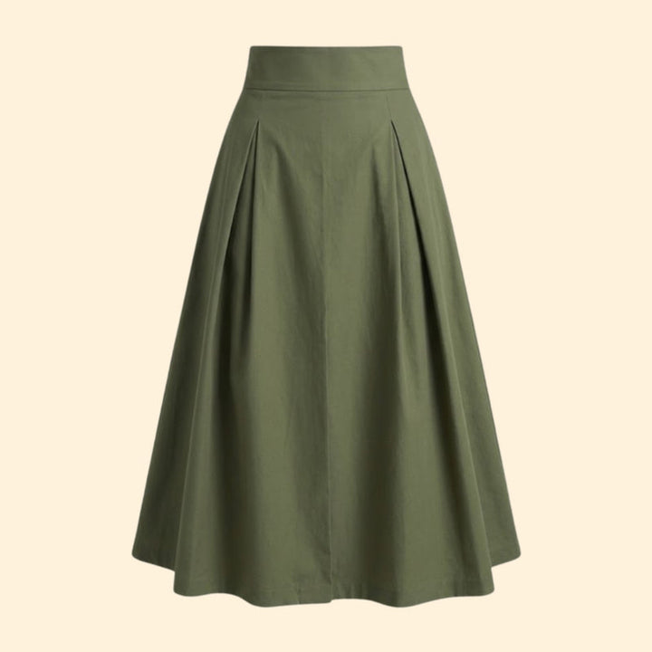 Women’s High Waist Midi Skirt