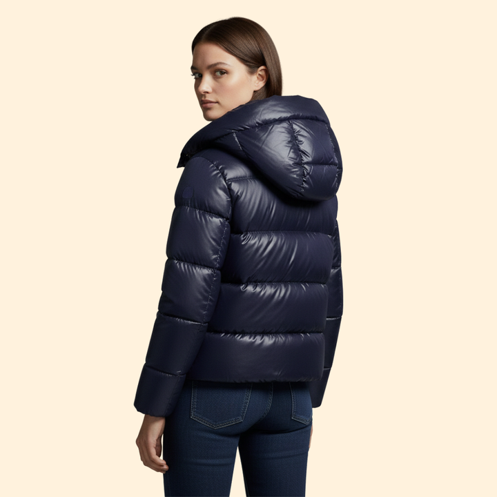 Women’s Hooded Jacket with Front Pockets