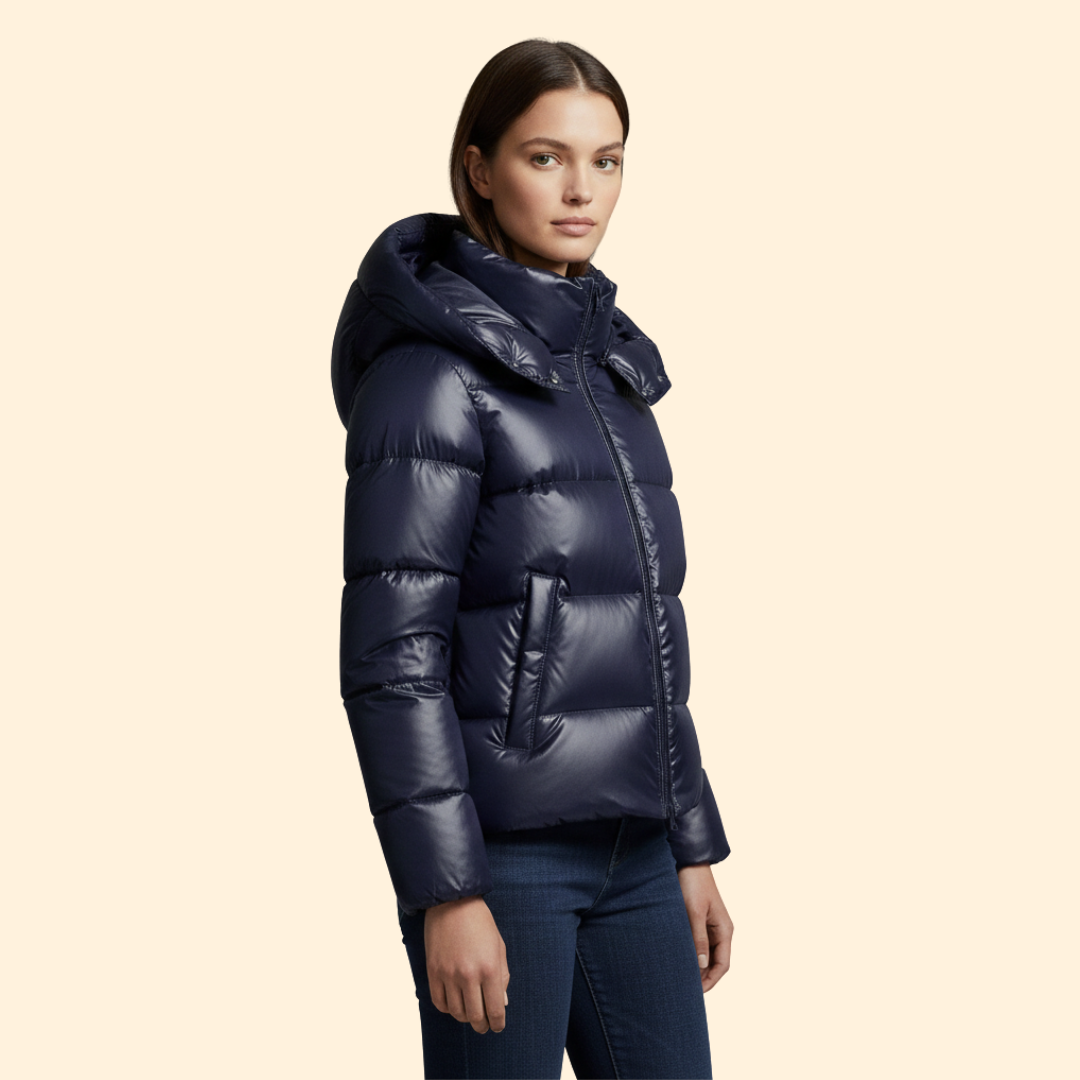 Women’s Hooded Jacket with Front Pockets