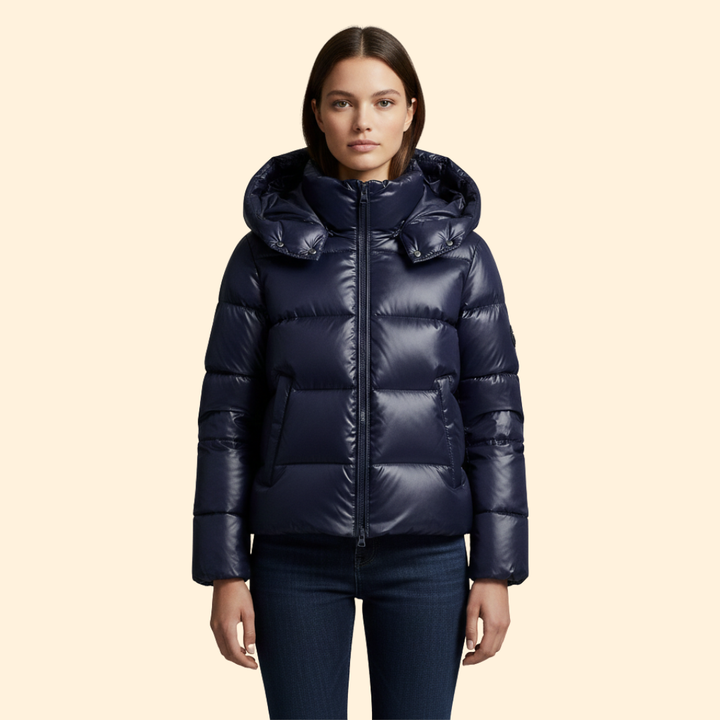 Women’s Hooded Jacket with Front Pockets