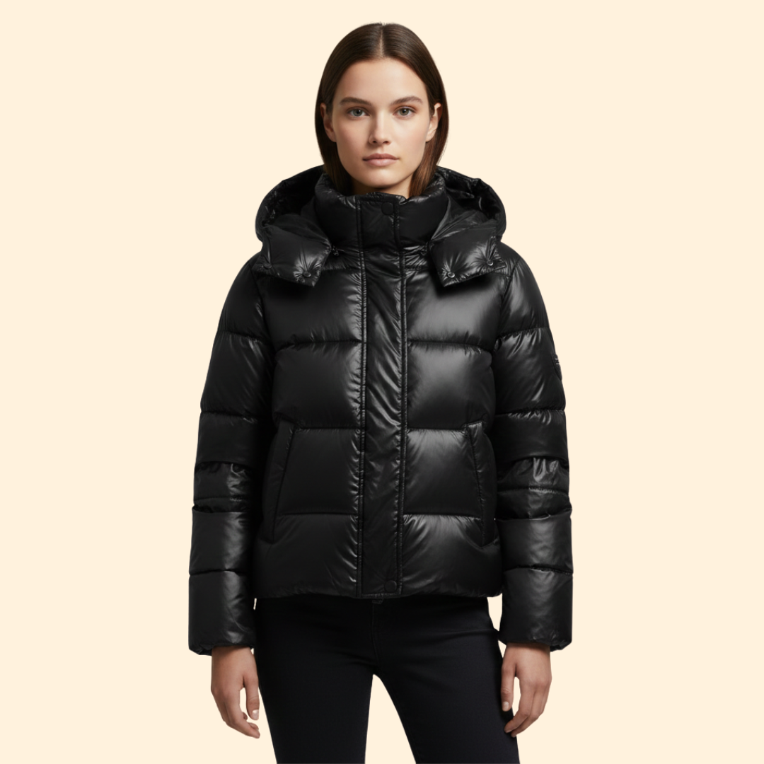 Women’s Hooded Jacket with Front Pockets
