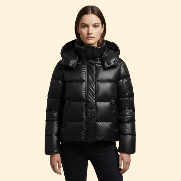 Women’s Hooded Jacket with Front Pockets