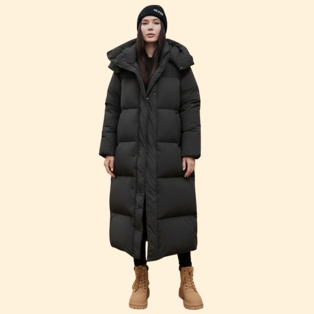 Women’s Hooded Long Puffer Jacket