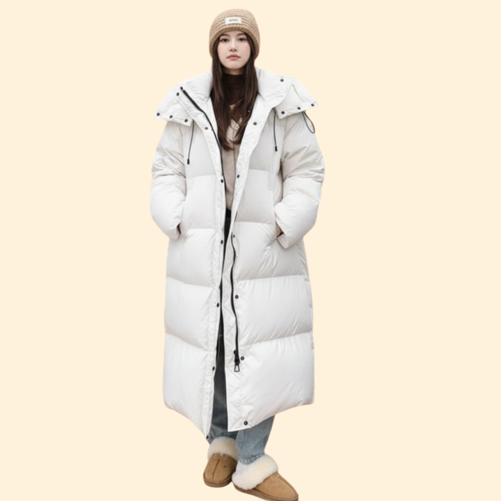 Women’s Hooded Long Puffer Jacket