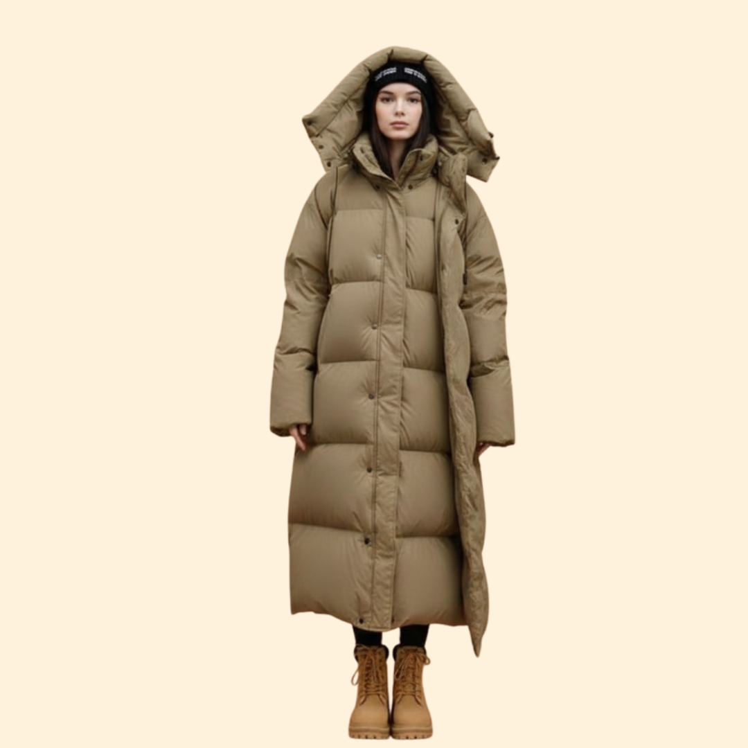 Women’s Hooded Long Puffer Jacket