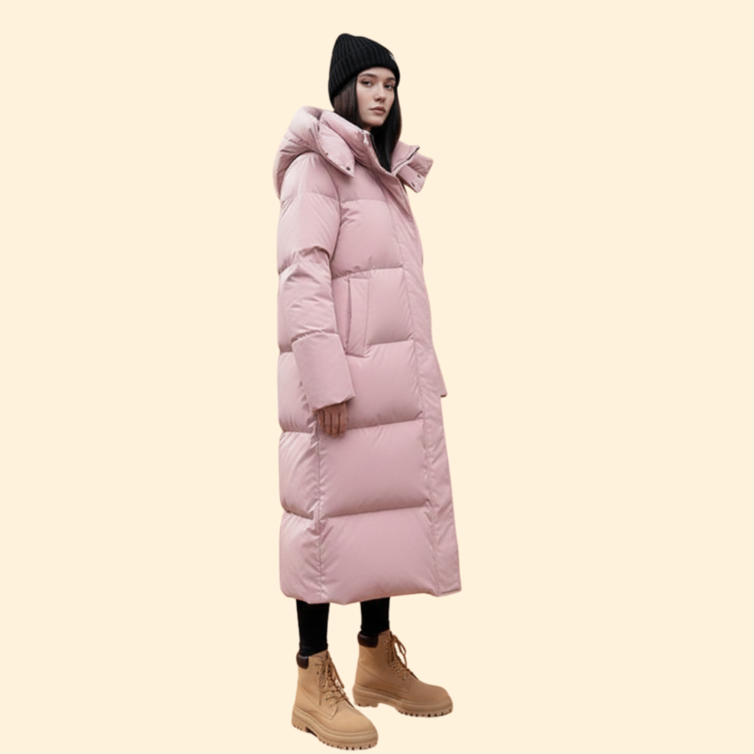 Women’s Hooded Long Puffer Jacket