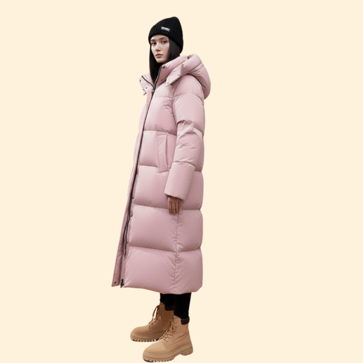 Women’s Hooded Long Puffer Jacket
