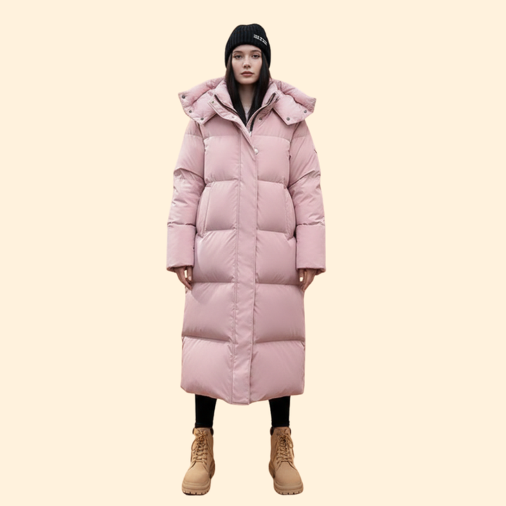 Women’s Hooded Long Puffer Jacket