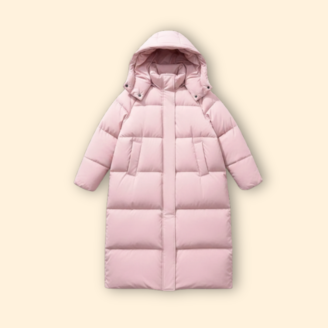 Women’s Hooded Long Puffer Jacket