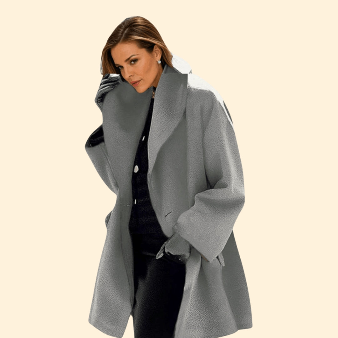 Women’s Coat with Three Quarter Sleeves