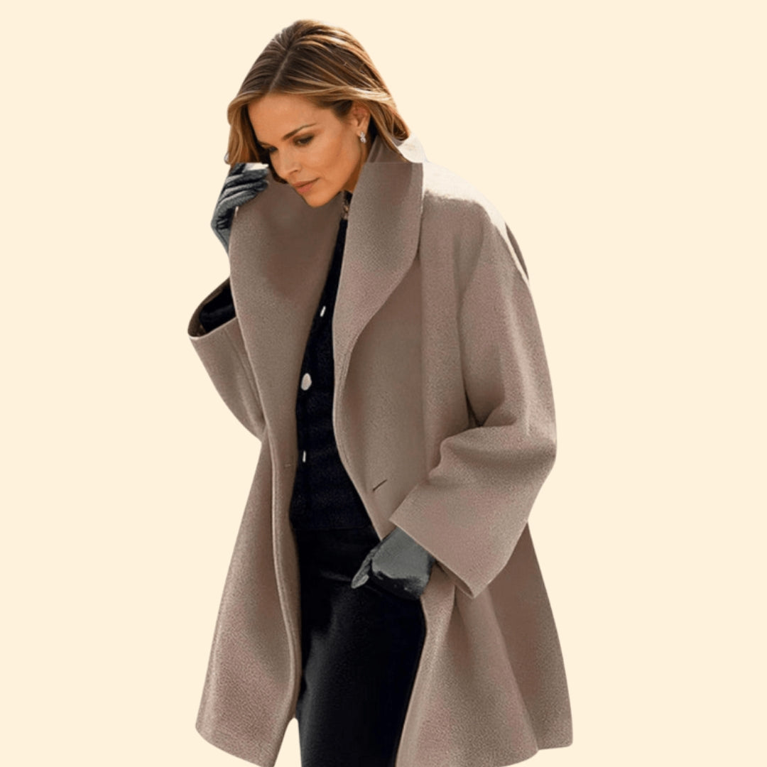 Women’s Coat with Three Quarter Sleeves