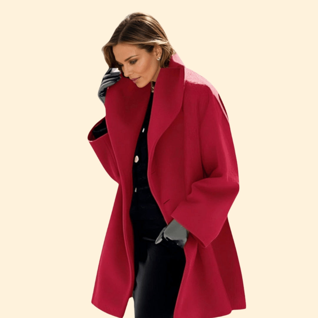 Women’s Coat with Three Quarter Sleeves