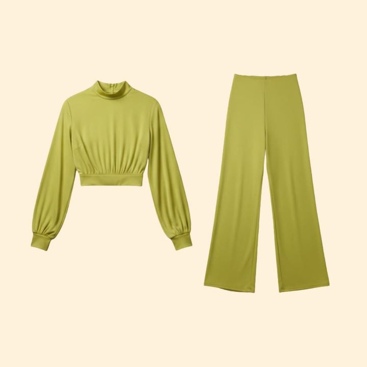 Women's Jumpsuit with Half Collar