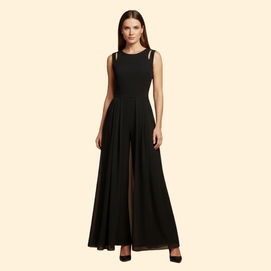 Women's Jumpsuit with Slit Design