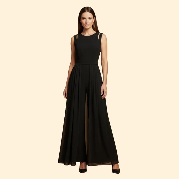Women's Jumpsuit with Slit Design