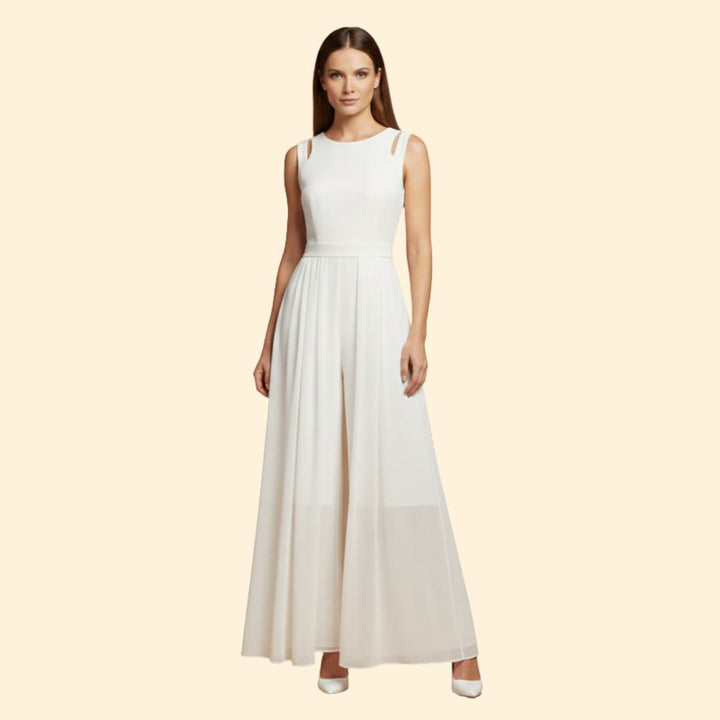 Women's Jumpsuit with Slit Design