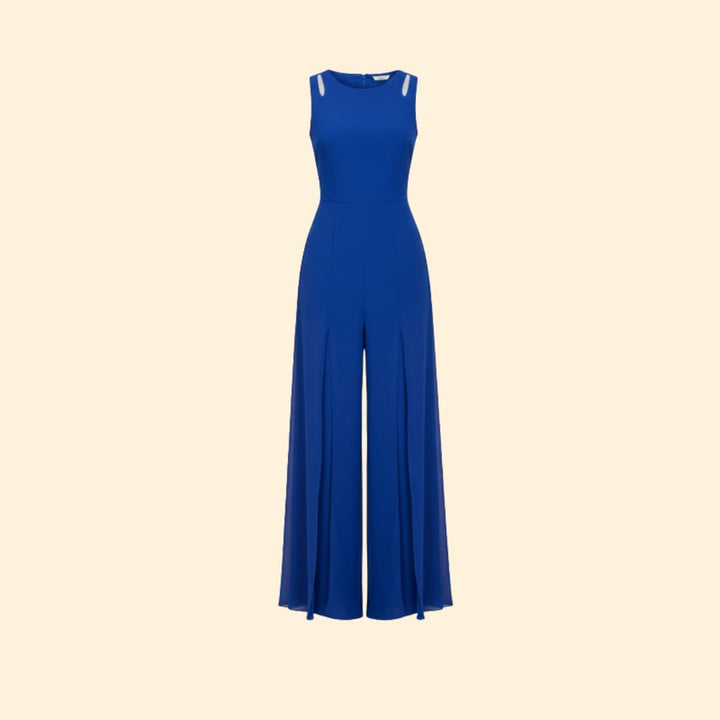 Women's Jumpsuit with Slit Design