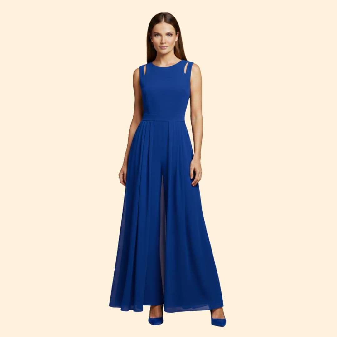 Women's Jumpsuit with Slit Design