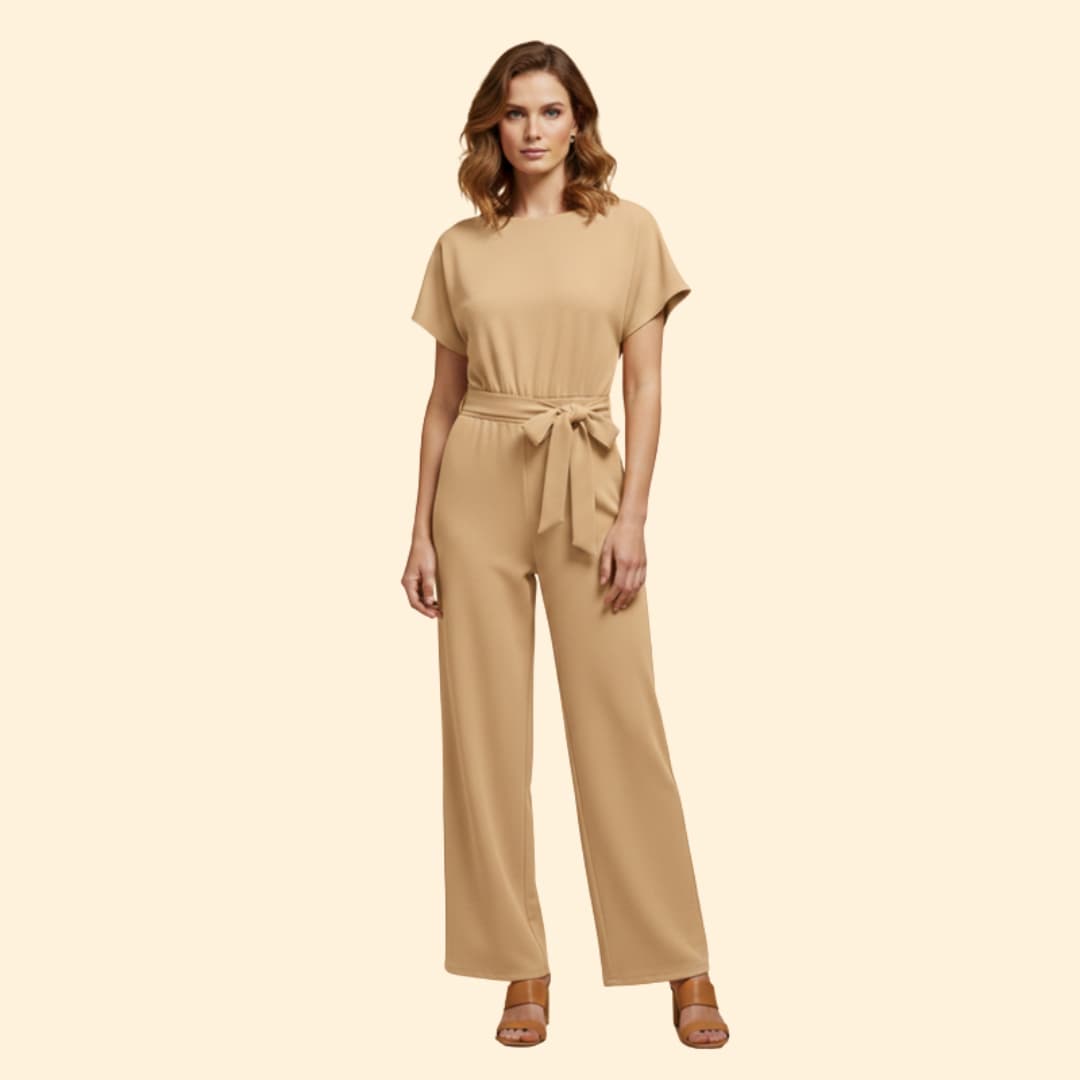 Women's Jumpsuit with Wide-Leg Fit