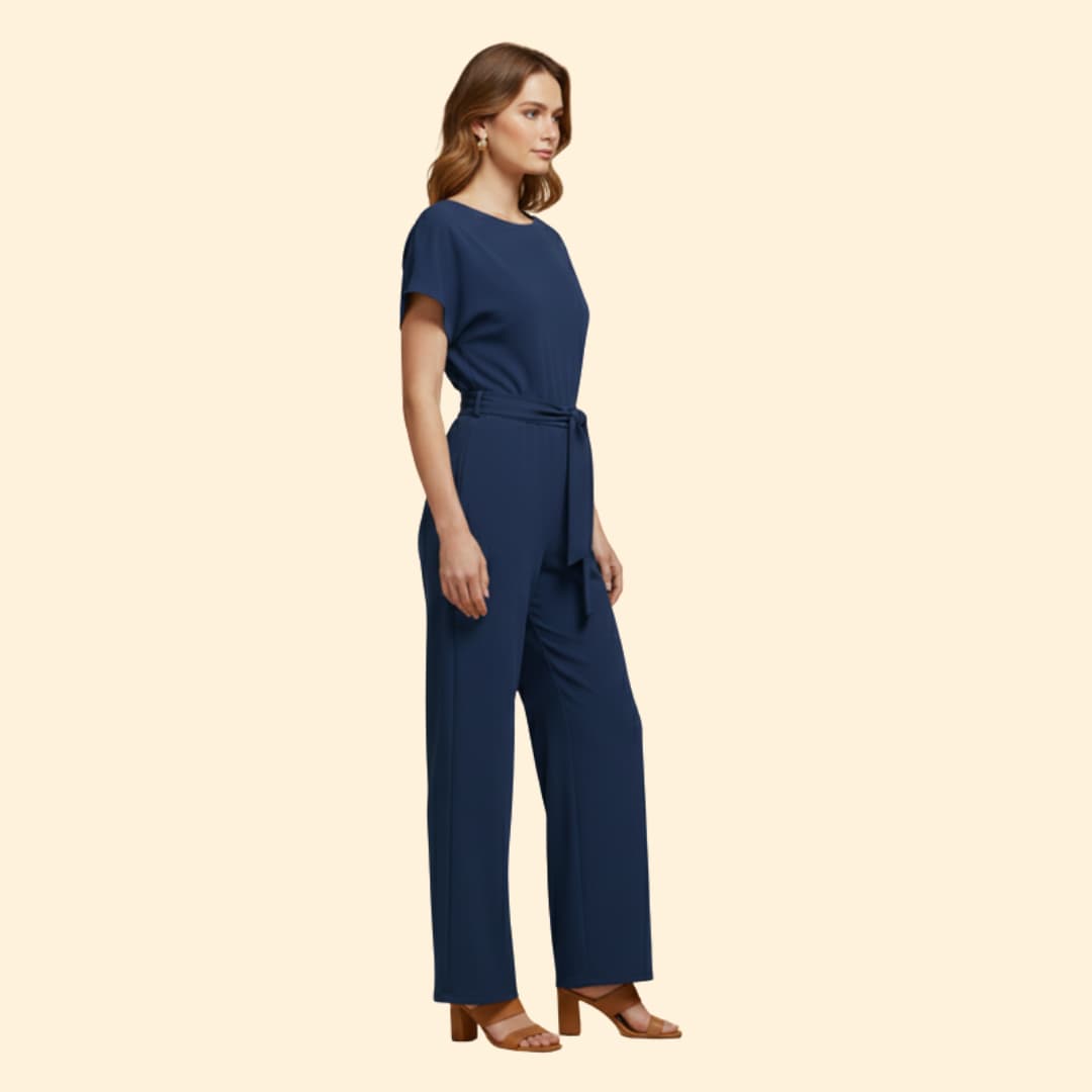 Women's Jumpsuit with Wide-Leg Fit