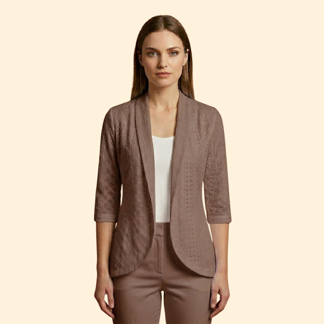 Women’s Kimono Jacket with Shawl Collar